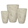 Artemis Stone Lite Planter Set/3 - Country White at online8 furniture store Auckland