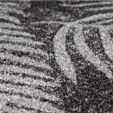 Asana Botanica Black/Light Grey Rug at online8 furniture store Auckland