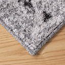 Asana Vintage Light Grey/Black Rug at online8 furniture store Auckland