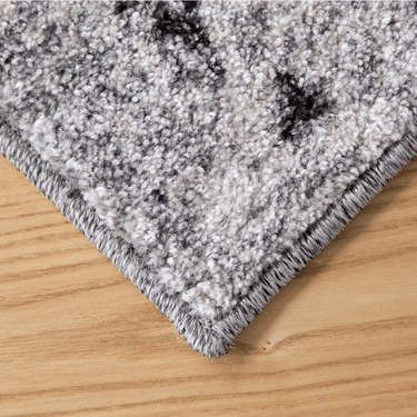 Asana Vintage Light Grey/Black Rug at online8 furniture store Auckland