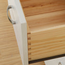 Asbel 5-Drawer Tallboy - White at Online8 Furniture Auckland NZ