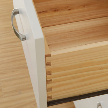 Asbel 5-Drawer Tallboy - White at Online8 Furniture Auckland NZ