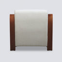 Ascot Club Chair W/ White Teddy Fabric at online8 furniture store Auckland