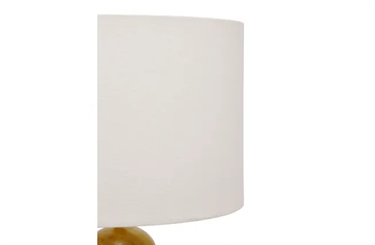 Asha Wood And Marble Table Lamp - Natural at online8 furniture store Auckland