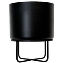 Asher Planter on Stand - Black at online8 furniture store Auckland