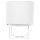 Asher Planter on Stand - White at online8 furniture store Auckland