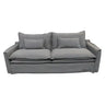 Atlanta 3 Seat Slip Cover Sofa - Grey at online8 furniture store Auckland