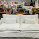 Atlanta 3 Seat Slip Cover Sofa - Natural at online8 furniture store Auckland