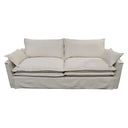Atlanta 3 Seat Slip Cover Sofa - Natural at online8 furniture store Auckland