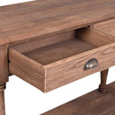 Augustus Farmhouse Console Table - Reclaimed Elm at online8 furniture store Auckland