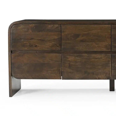 Aurora Sideboard 8 Drawer - Premium Brown at online8 furniture store Auckland