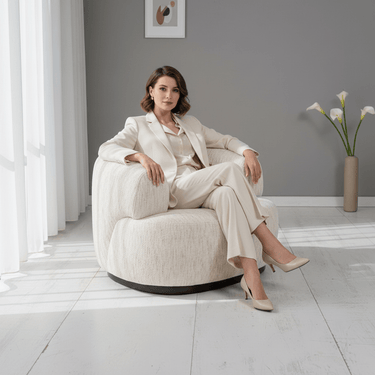 Aurora Swivel Casual Chair at Online8 Furniture Auckland NZ