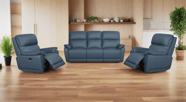 Austin Electric Recliner Lounge Suite - 3+1+1 at online8 furniture store Auckland