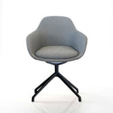 Ava Chair with Black Iron Base at online8 furniture store Auckland