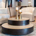 Avalon Round Layered Coffee Table at Online8 Furniture Auckland NZ