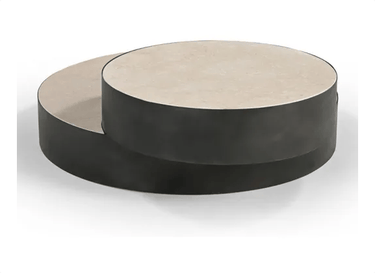 Avalon Round Layered Coffee Table at online8 furniture store Auckland