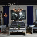 Aviator 2 Seater Leather Sofa at online8 furniture store Auckland