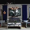 Aviator 3 Seater Leather Sofa at online8 furniture store Auckland