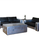 Aviator 3 Seater Leather Sofa at online8 furniture store Auckland