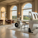 Aviator Bar Table & Cabinet with Propeller at online8 furniture store Auckland