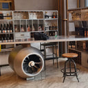 Aviator Bar Table & Cabinet with Propeller at online8 furniture store Auckland