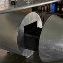 Aviator Bar Table & Cabinet with Propeller at online8 furniture store Auckland