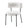 Axel Dining Chair - Ivory at online8 furniture store Auckland