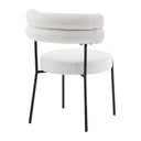 Axel Dining Chair - Ivory at online8 furniture store Auckland
