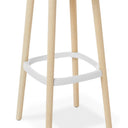Babila Barstool - Bleached Ash at online8 furniture store Auckland
