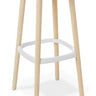 Babila Barstool - Bleached Ash at online8 furniture store Auckland