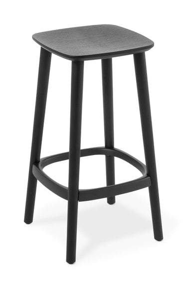 Babila Counter Stool - Black at online8 furniture store Auckland