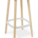Babila Counter Stool - Bleached Ash at online8 furniture store Auckland