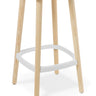 Babila Counter Stool - Bleached Ash at online8 furniture store Auckland