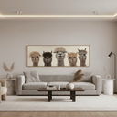 Bad Hair Day - 5 Alpaca Canvas at Online8 Furniture Auckland NZ