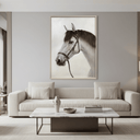 Bad Hair Day - White Horse Canvas at Online8 Furniture Auckland NZ