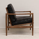 Bailey Leather Armchair Black at online8 furniture store Auckland