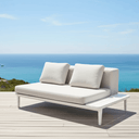 Bali Outdoor Modular 2 Seat Sofa with LH Table at online8 furniture store Auckland