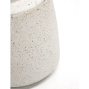 Ball Canister - Sandy White at online8 furniture store Auckland