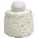 Ball Canister - Sandy White at online8 furniture store Auckland