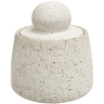 Ball Canister - Sandy White at online8 furniture store Auckland