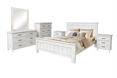 Ballman Bedroom Suite - 5Pcs at online8 furniture store Auckland
