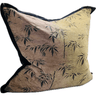 Bamboo Leaf Cushion Cover - Coffee at online8 furniture store Auckland