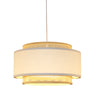 Bamboo & Linen Pendant at online8 furniture store Auckland