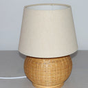 Bamboo & Linen Table Lamp 4 - Natural at Online8 Furniture Auckland NZ