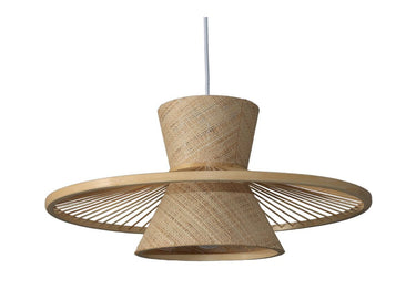 Bamboo Pendant Light – Natural Finish at Online8 Furniture Auckland NZ