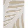 Banana Palm Textured Art - Natural Frame at online8 furniture store Auckland