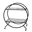Bar Cart Deliah - Black at online8 furniture store Auckland