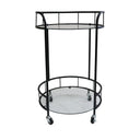 Bar Cart Delta  - Black at online8 furniture store Auckland