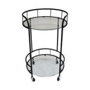 Bar Cart Delta  - Black at online8 furniture store Auckland