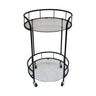 Bar Cart Delta  - Black at online8 furniture store Auckland